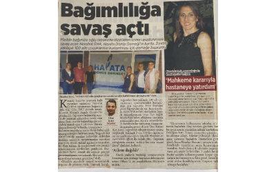 BAĞIMLILIĞA SAVAŞ AÇTI