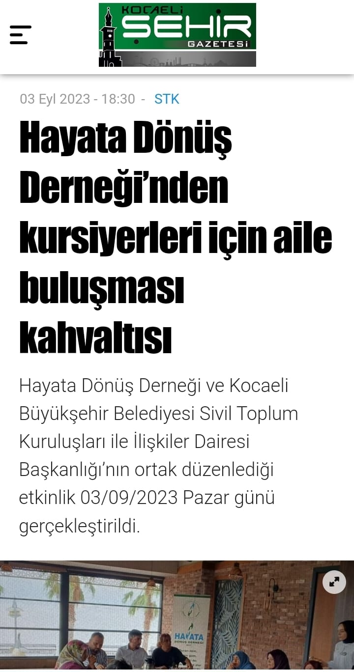 Hayata Dönüş Derneği